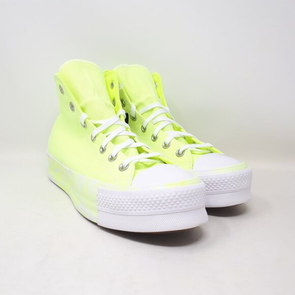 Converse Chuck Taylor All Star Lift Hi Platform Shoe Sneaker Volt Womens US Size - Picture 4 of 12